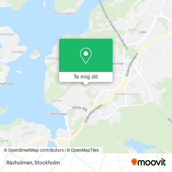 Rävholmen karta