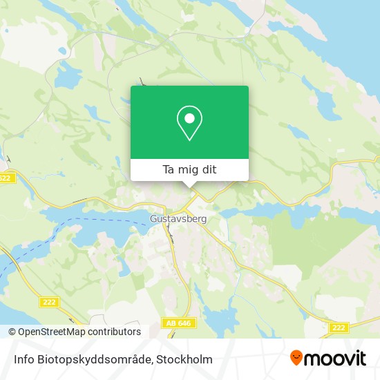 Info Biotopskyddsområde karta