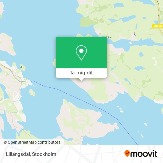 Lillängsdal karta