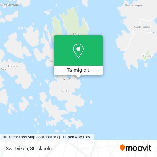 Svartviken karta