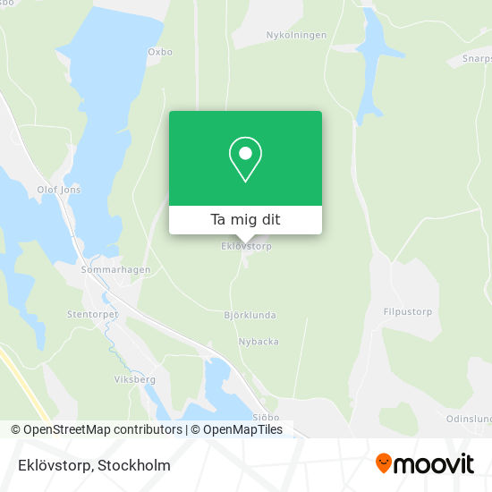 Eklövstorp karta