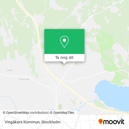 Vingåkers Kommun karta
