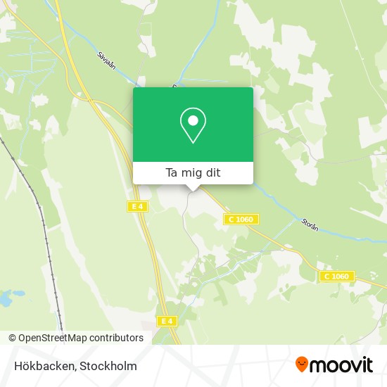 Hökbacken karta