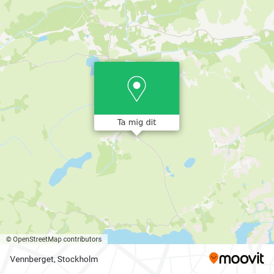 Vennberget karta