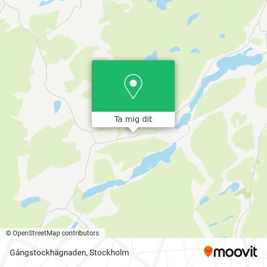 Gångstockhägnaden karta