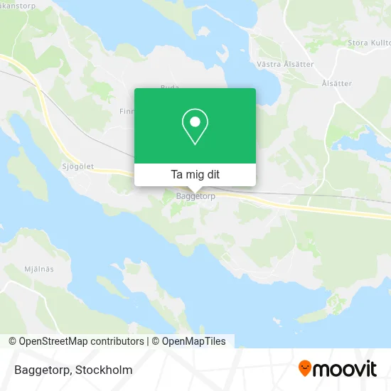 Baggetorp karta