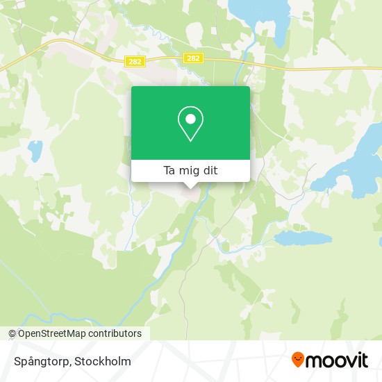 Spångtorp karta