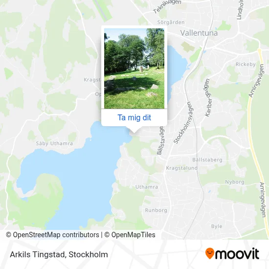 Arkils Tingstad karta