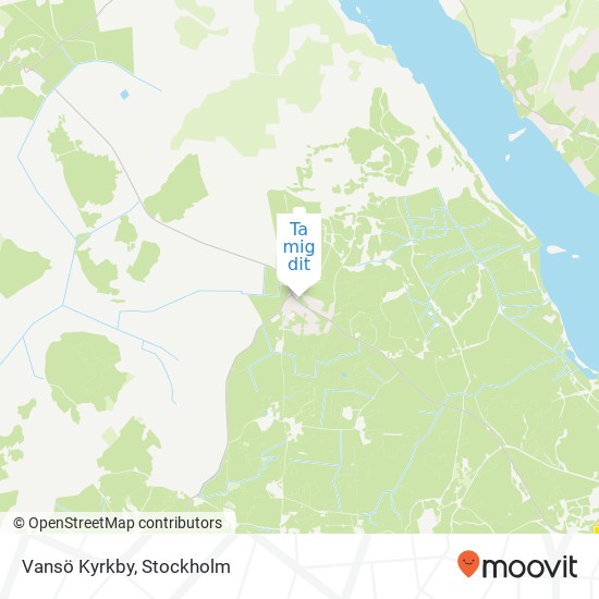 Vansö Kyrkby karta