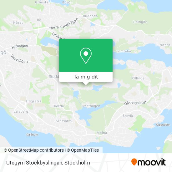Utegym Stockbyslingan karta