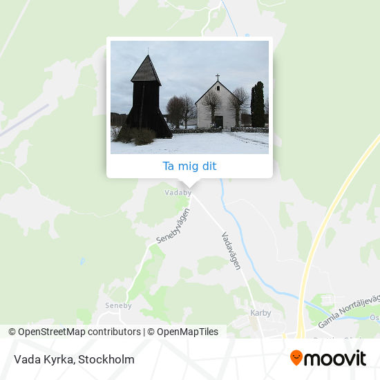 Vada Kyrka karta