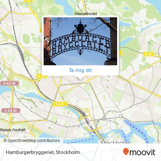 Hamburgerbryggeriet karta