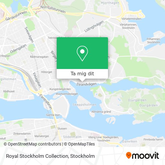 Royal Stockholm Collection karta