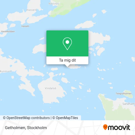 Getholmen karta