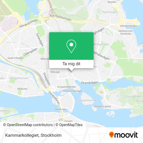 Kammarkollegiet karta