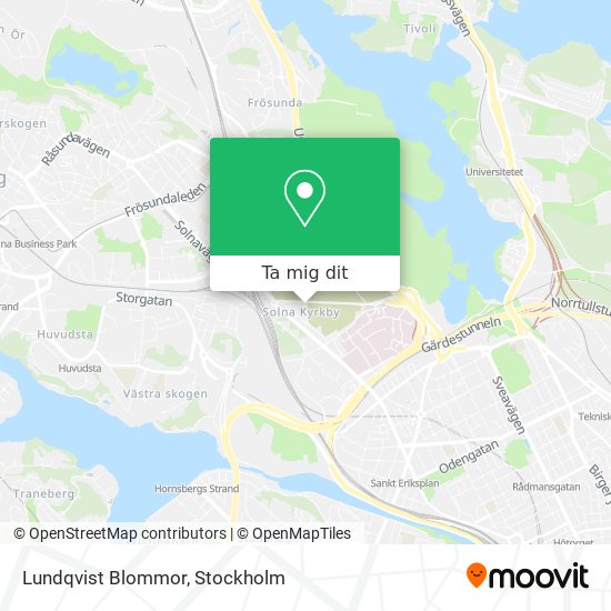 Lundqvist Blommor karta