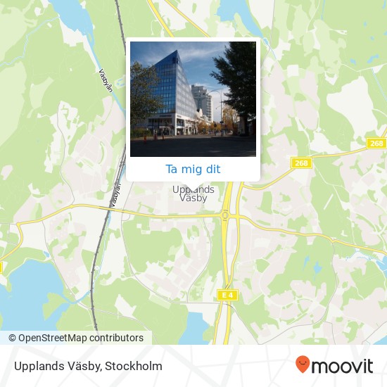 Upplands Väsby karta