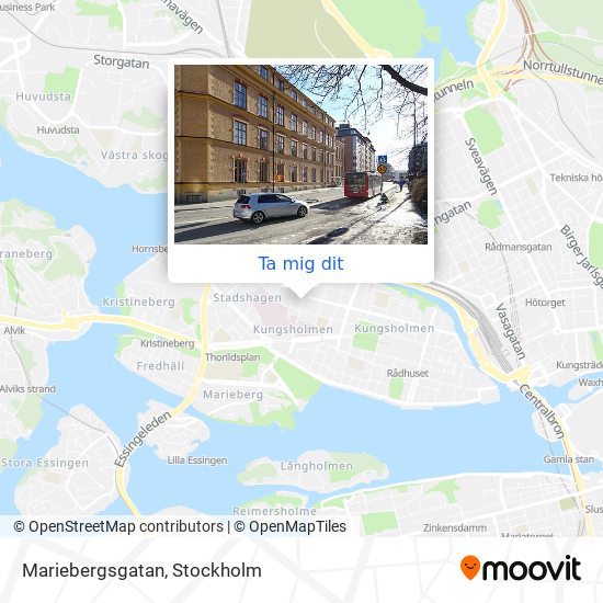 Mariebergsgatan karta