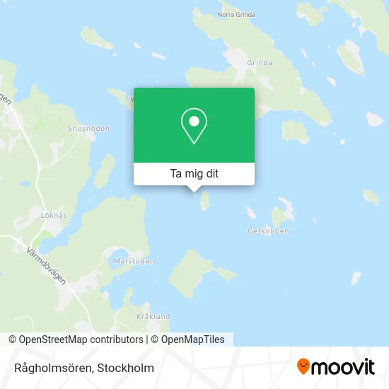 Rågholmsören karta