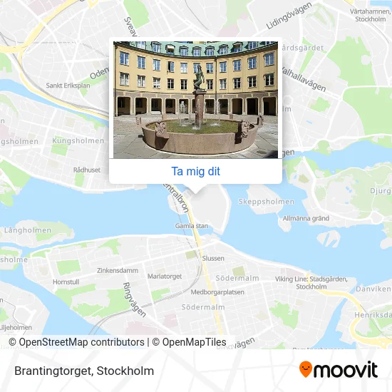 Brantingtorget karta