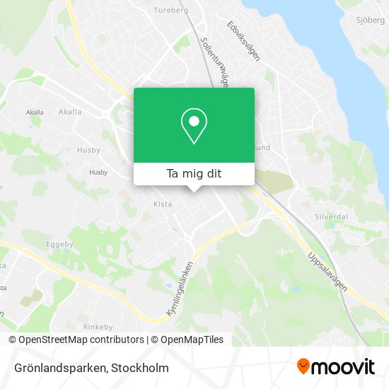 Grönlandsparken karta