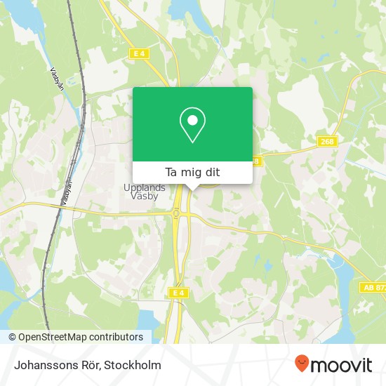 Johanssons Rör karta