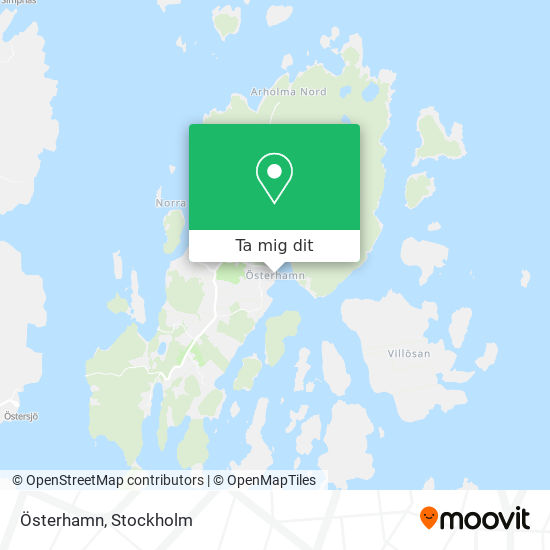 Österhamn karta