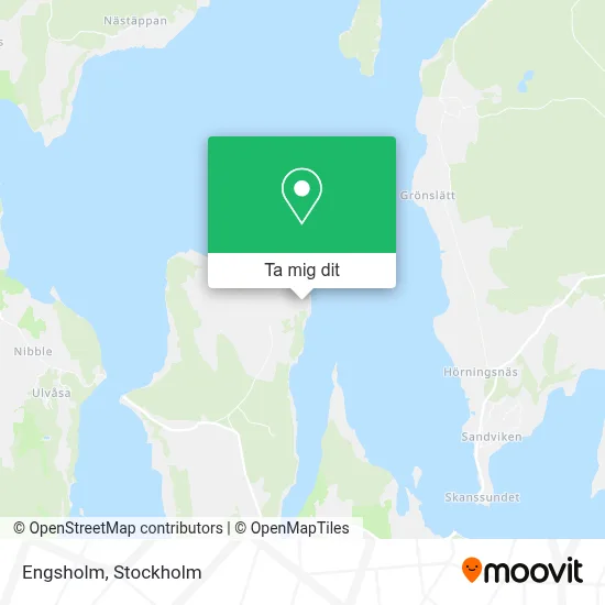 Engsholm karta