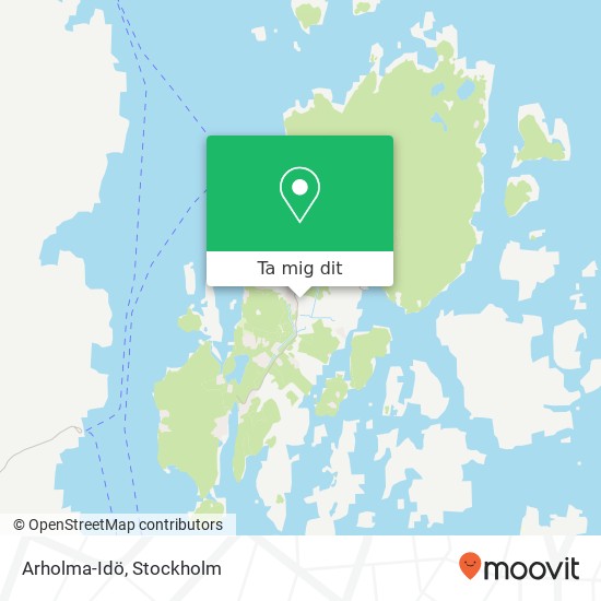 Arholma-Idö karta