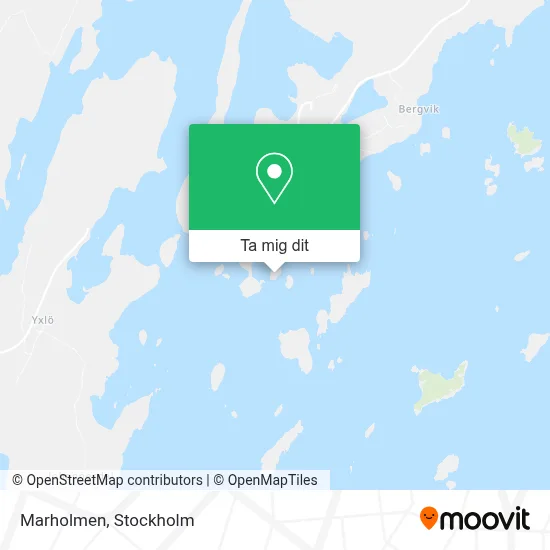 Marholmen karta