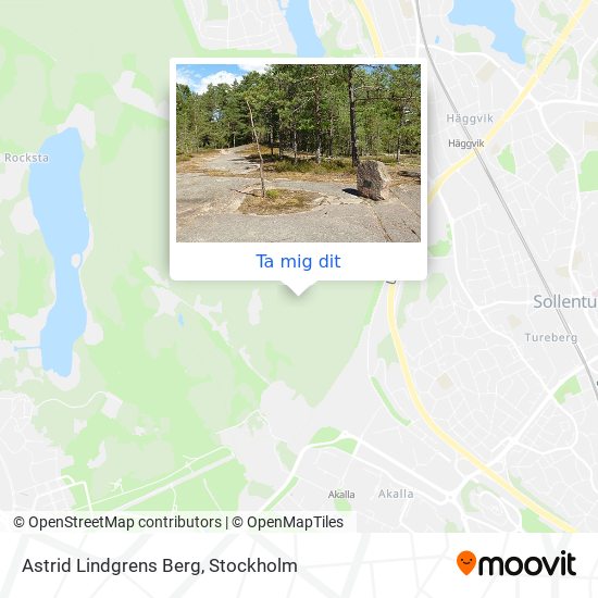 Astrid Lindgrens Berg karta