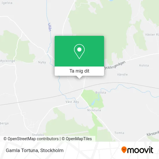 Gamla Tortuna karta