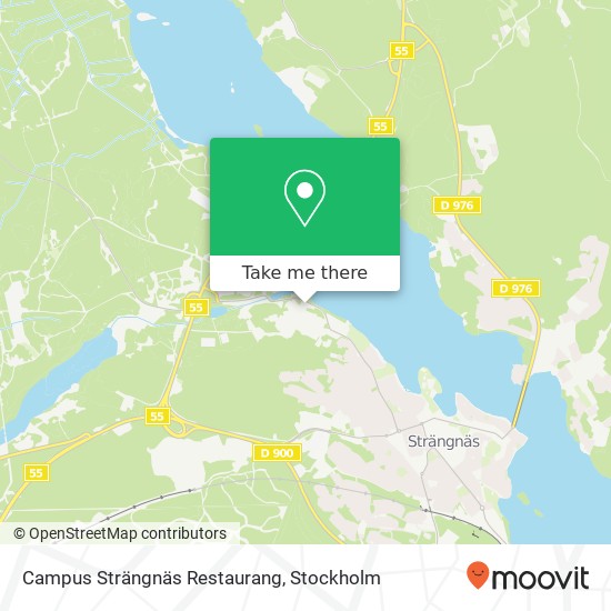Campus Strängnäs Restaurang karta
