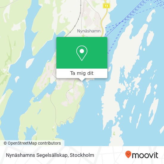 Nynäshamns Segelsällskap karta