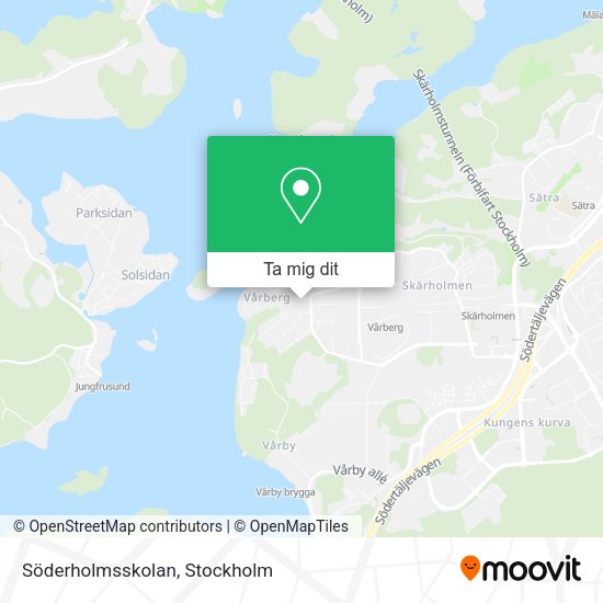 Söderholmsskolan karta