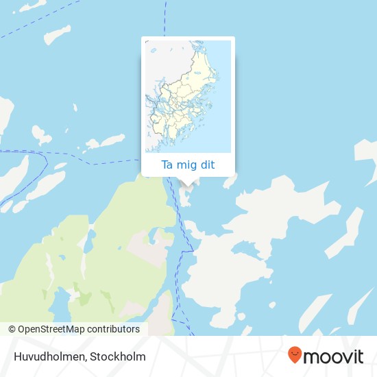 Huvudholmen karta
