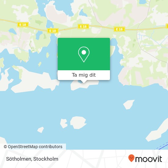 Sötholmen karta