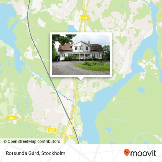 Rotsunda Gård karta