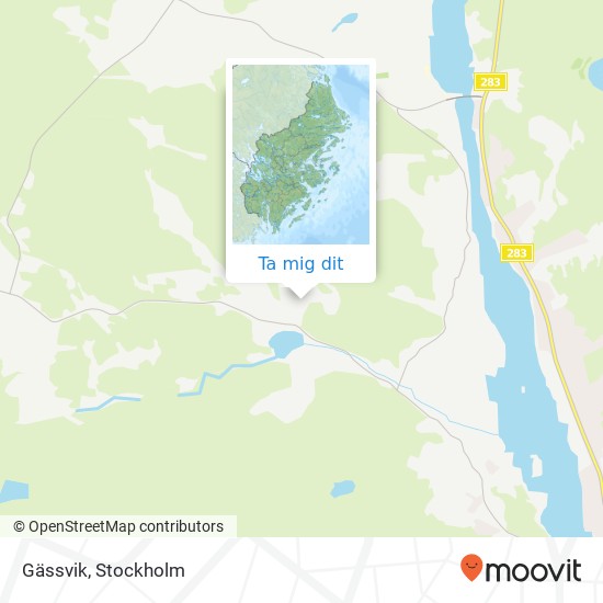 Gässvik karta