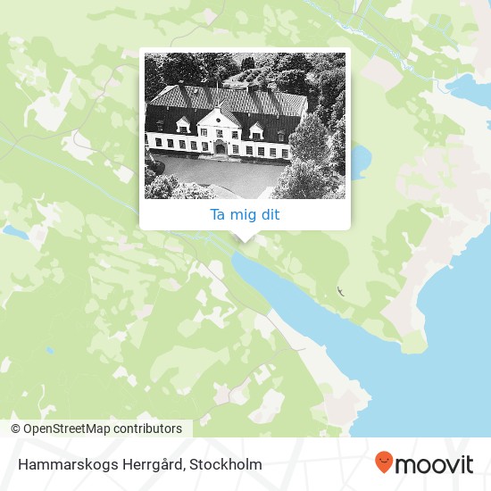 Hammarskogs Herrgård karta