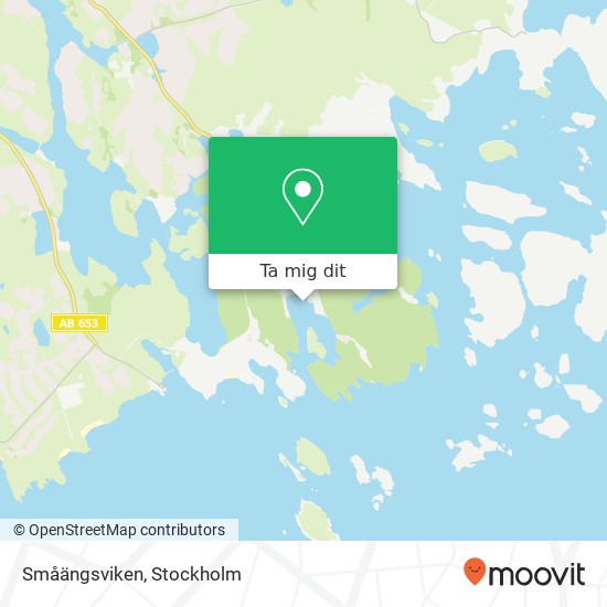 Småängsviken karta