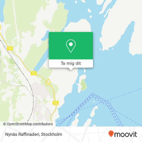 Nynäs Raffinaderi karta