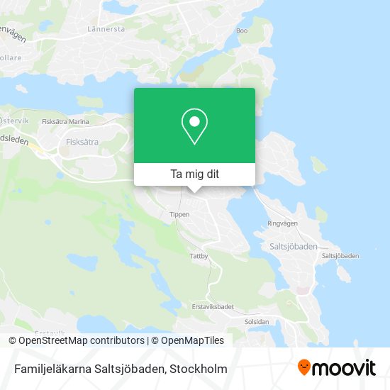 Familjeläkarna Saltsjöbaden karta