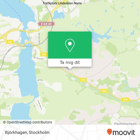 Björkhagen karta