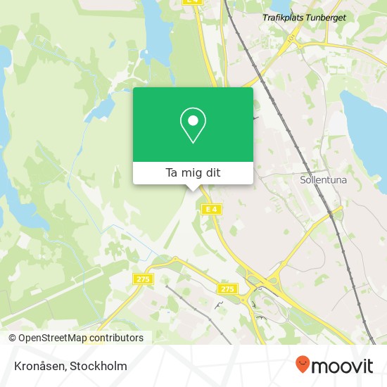 Kronåsen karta