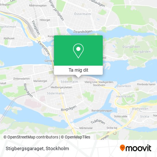 Stigbergsgaraget karta
