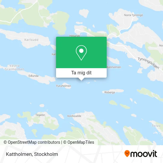 Kattholmen karta