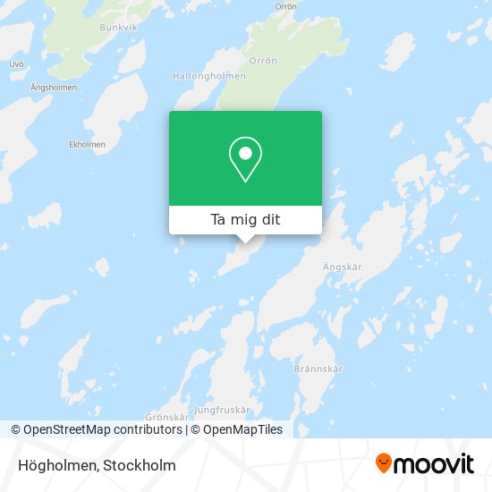Högholmen karta