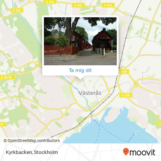 Kyrkbacken karta