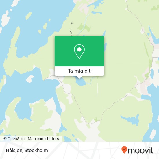 Hålsjön karta